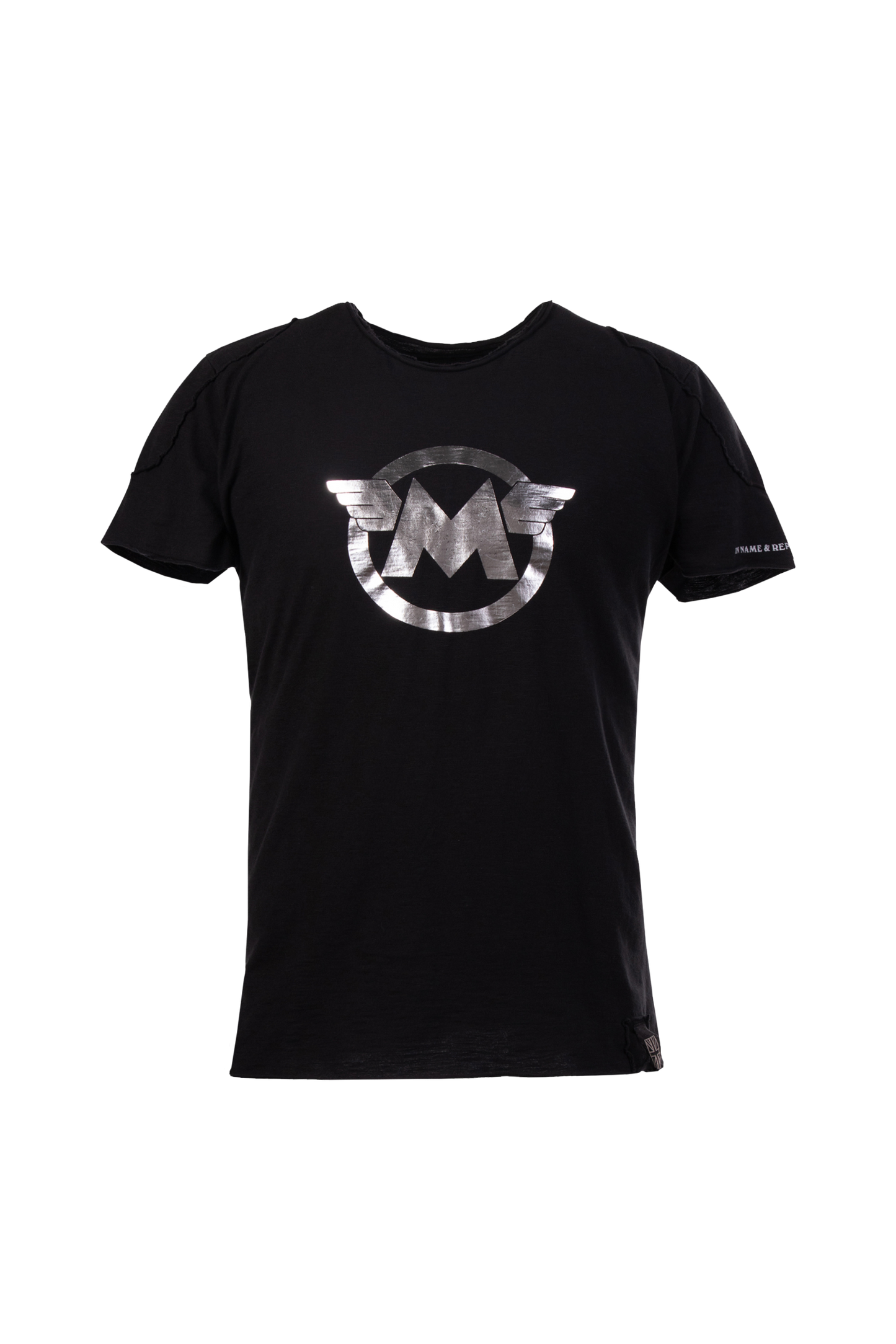 M LOGO SILVER T-SHIRT MAN 19S