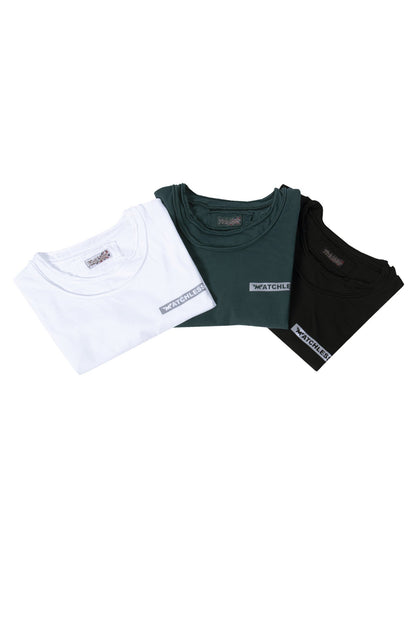 3 PACK MATCHLESS STRIPE T-SHIRT MAN