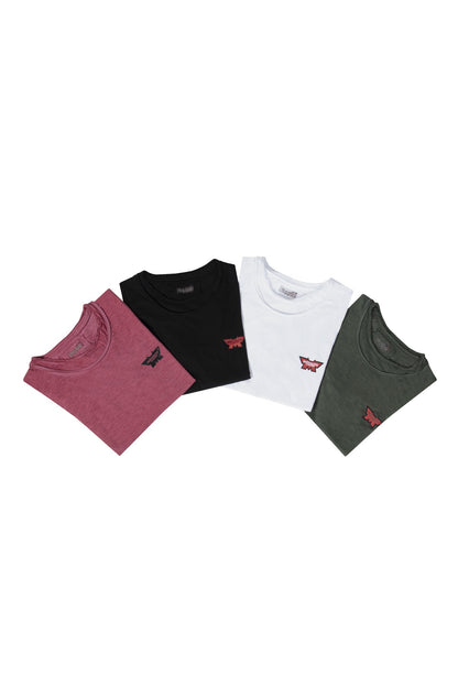 4 PACK BASIC M T-SHIRT MAN