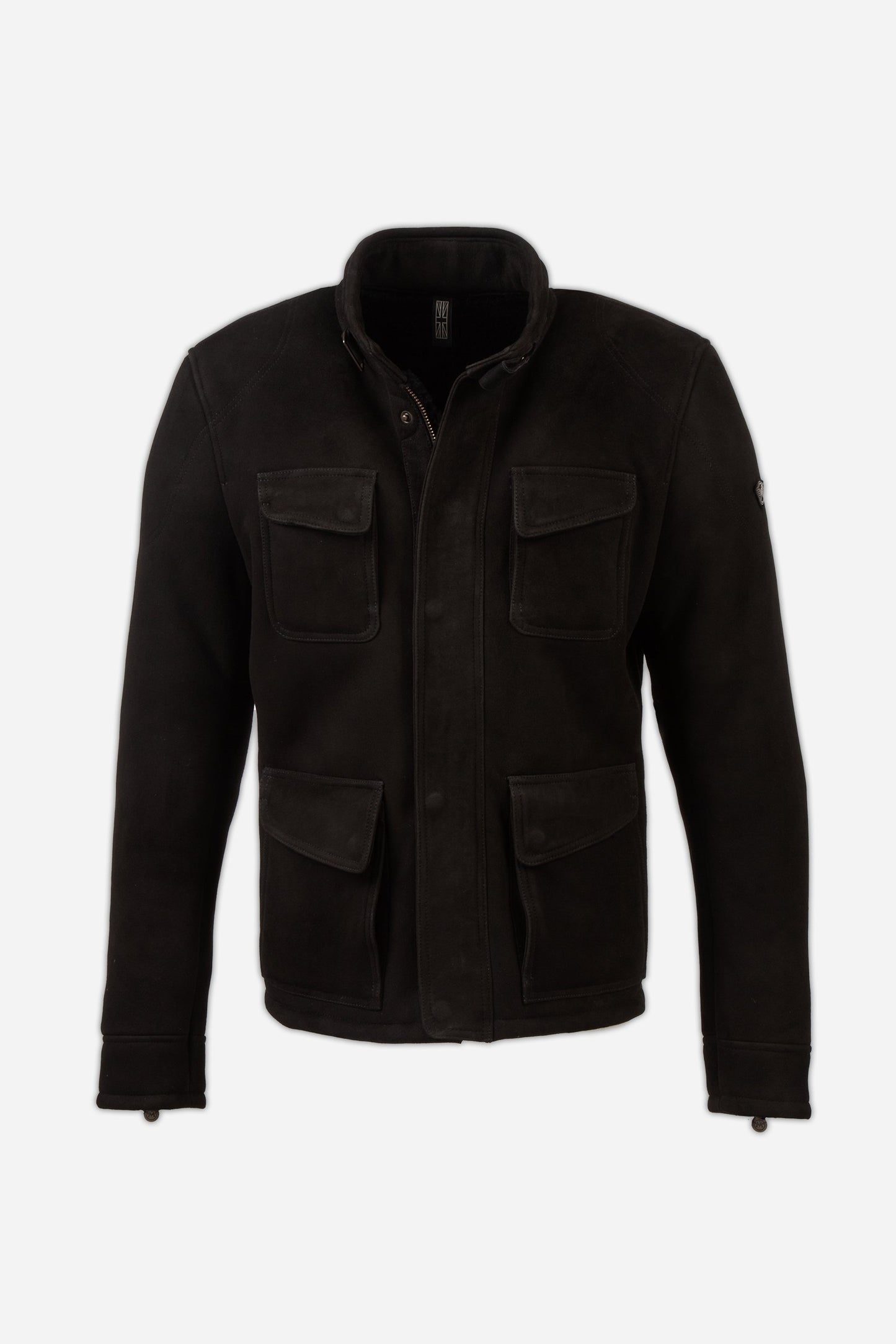 FULHAM SHEARLING JACKET MAN BLACK 20W