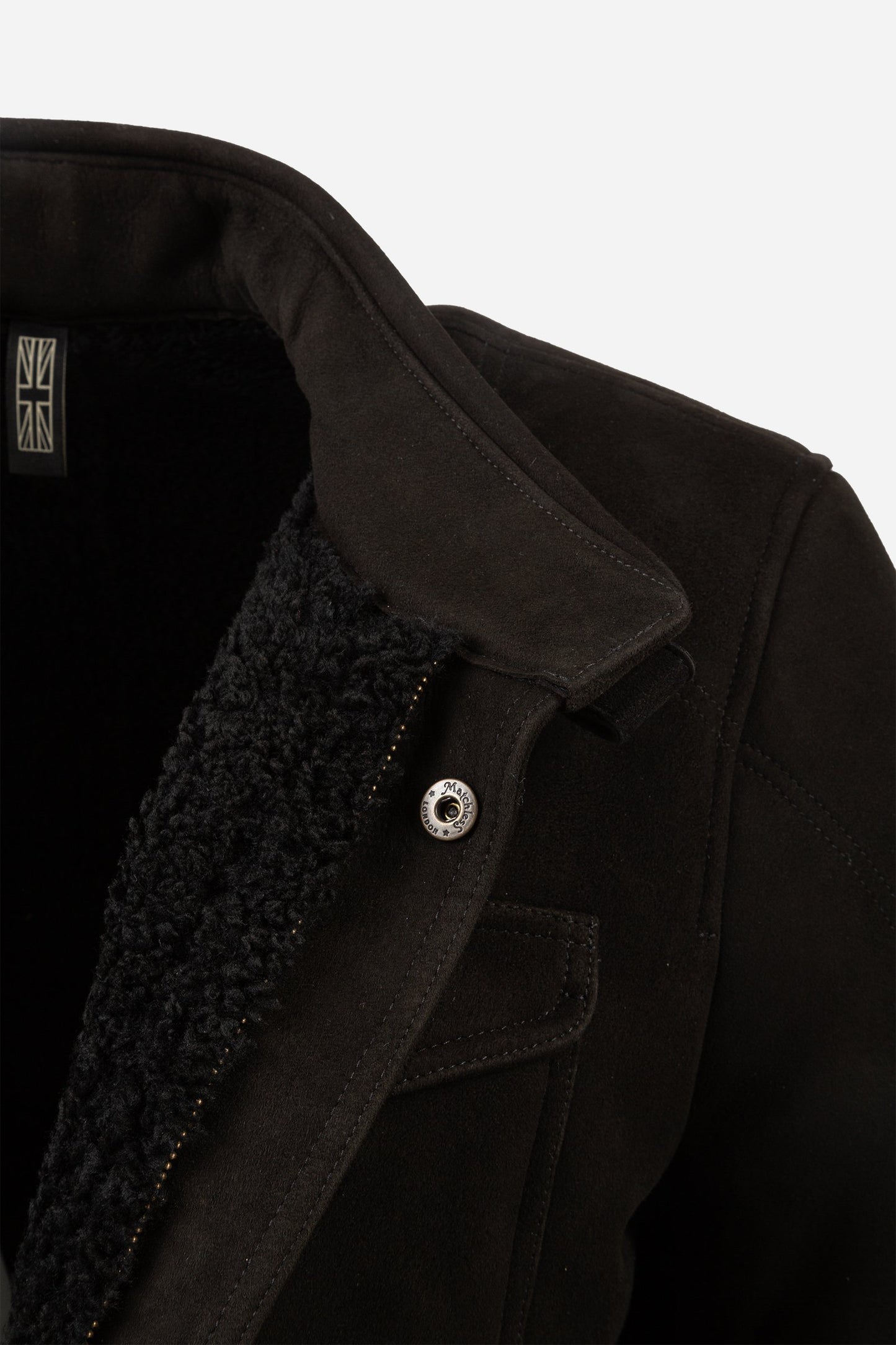 FULHAM SHEARLING JACKET MAN BLACK 20W