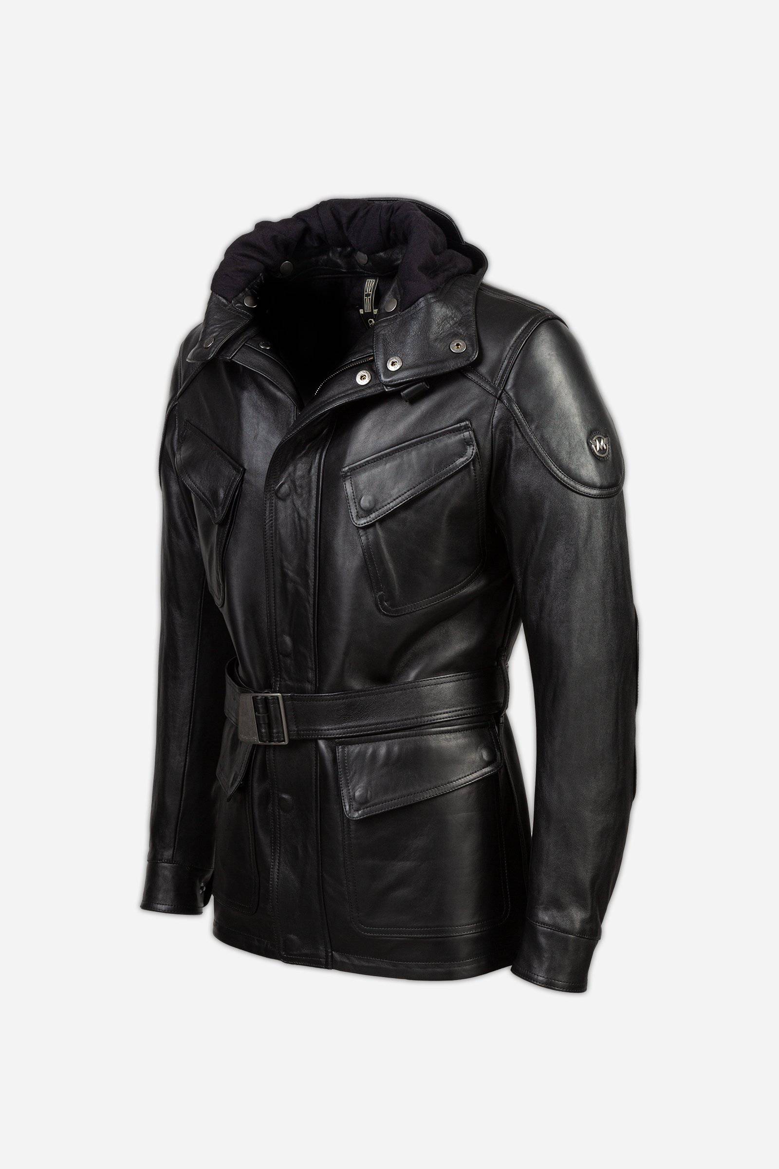 STREETFARER LEATHER JACKET W/HOOD MAN - Matchless London | The Innovator since 1899