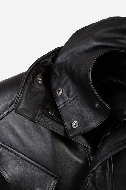 STREETFARER LEATHER JACKET W/HOOD MAN - Matchless London | The Innovator since 1899