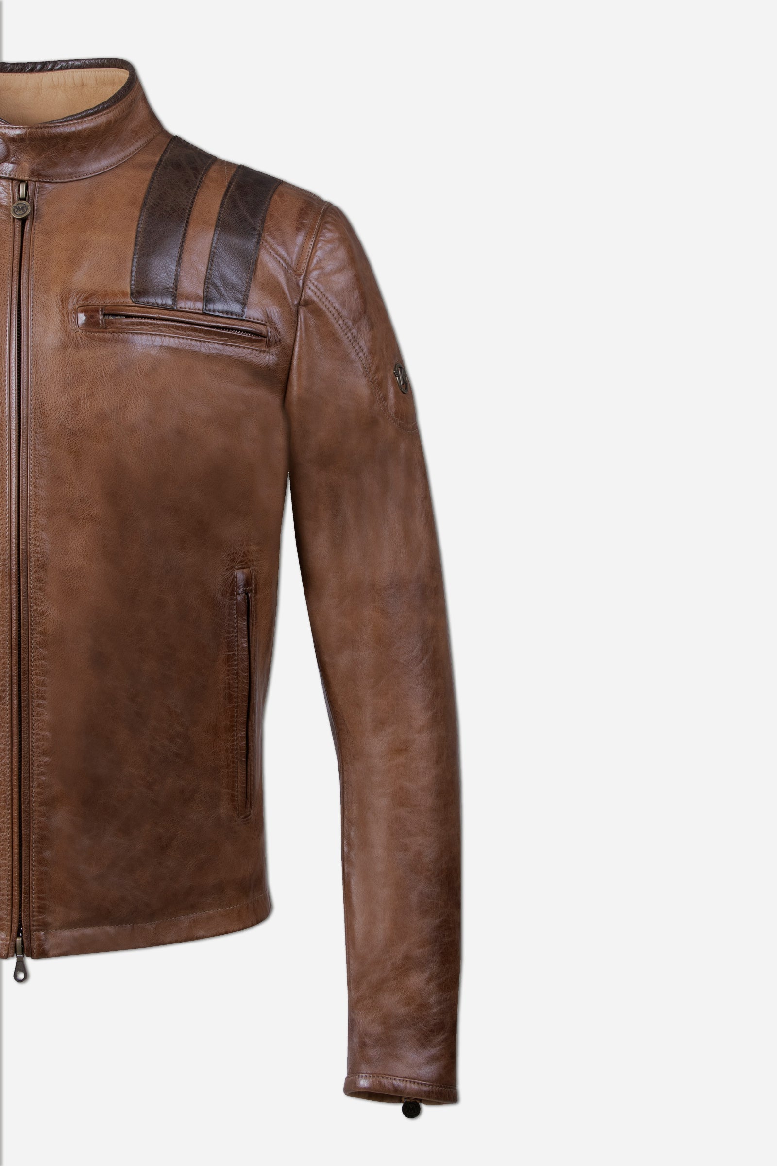 OSBORNE BLOUSON RACE EDITION MAN BROWN - Matchless London | The Innovator since 1899