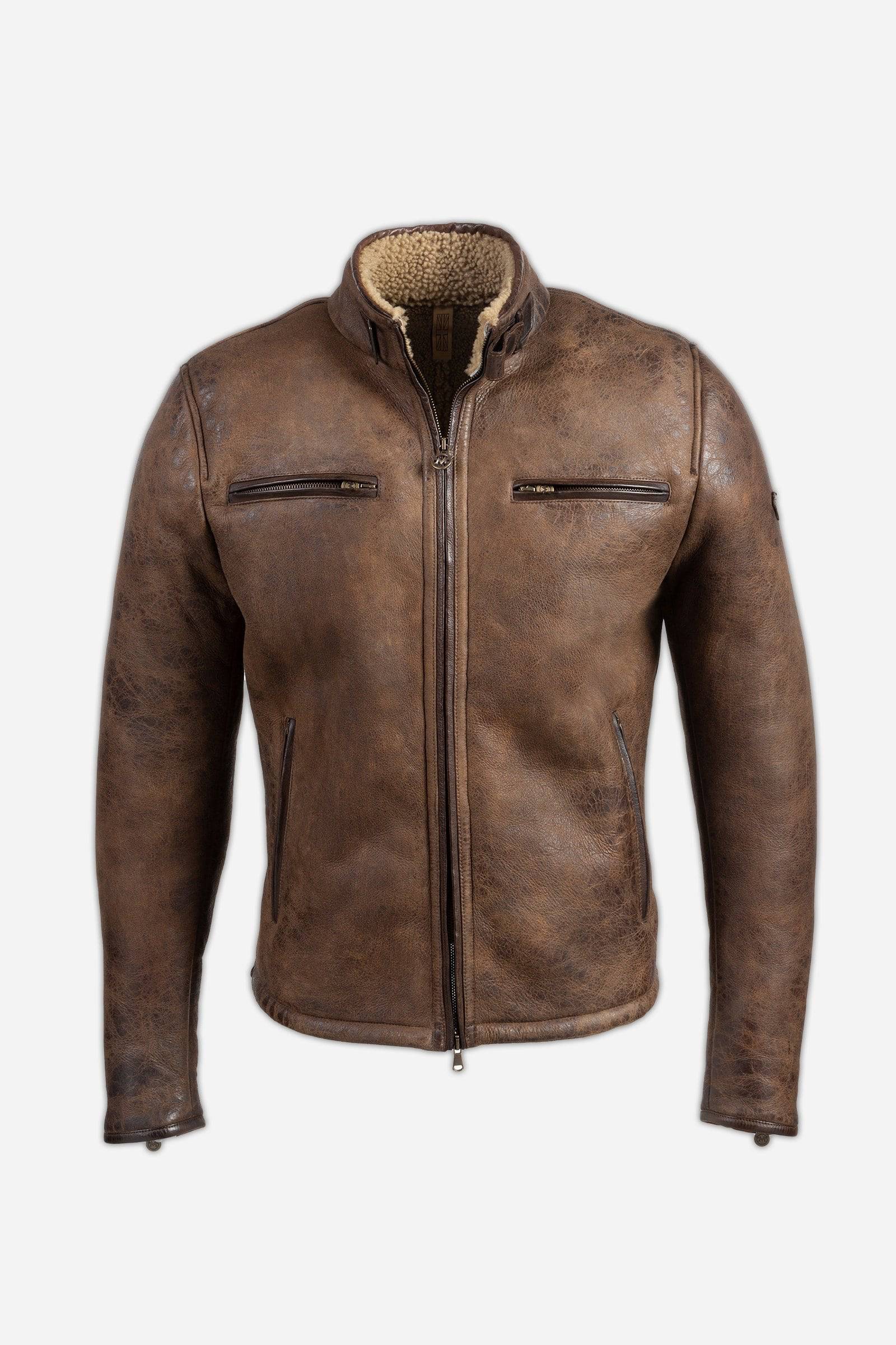 OSBORNE SHEARLING BLOUSON MAN - Matchless London | The Innovator since 1899