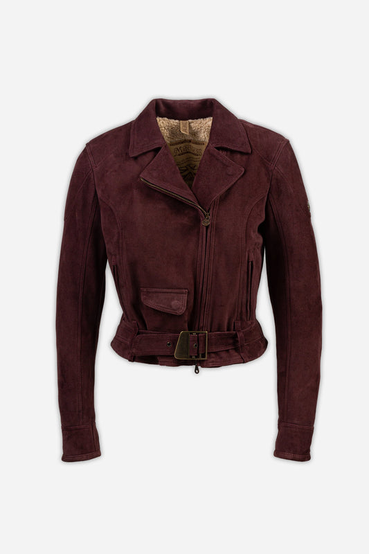 NEW WILD ONE BLOUSON SUEDE LADY