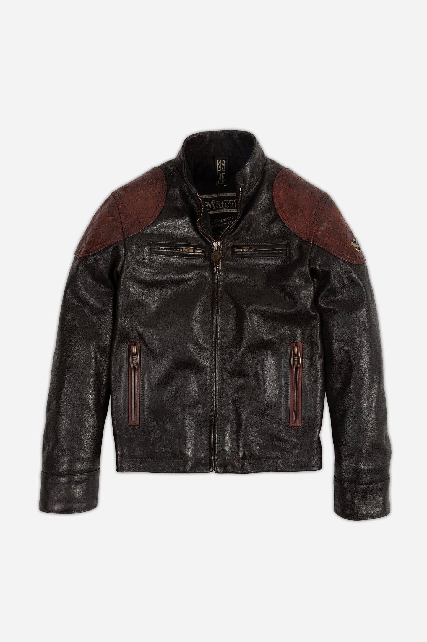 OSBORNE QUILTED BLOUSON JUNIOR BLACK - Matchless London | The Innovator since 1899