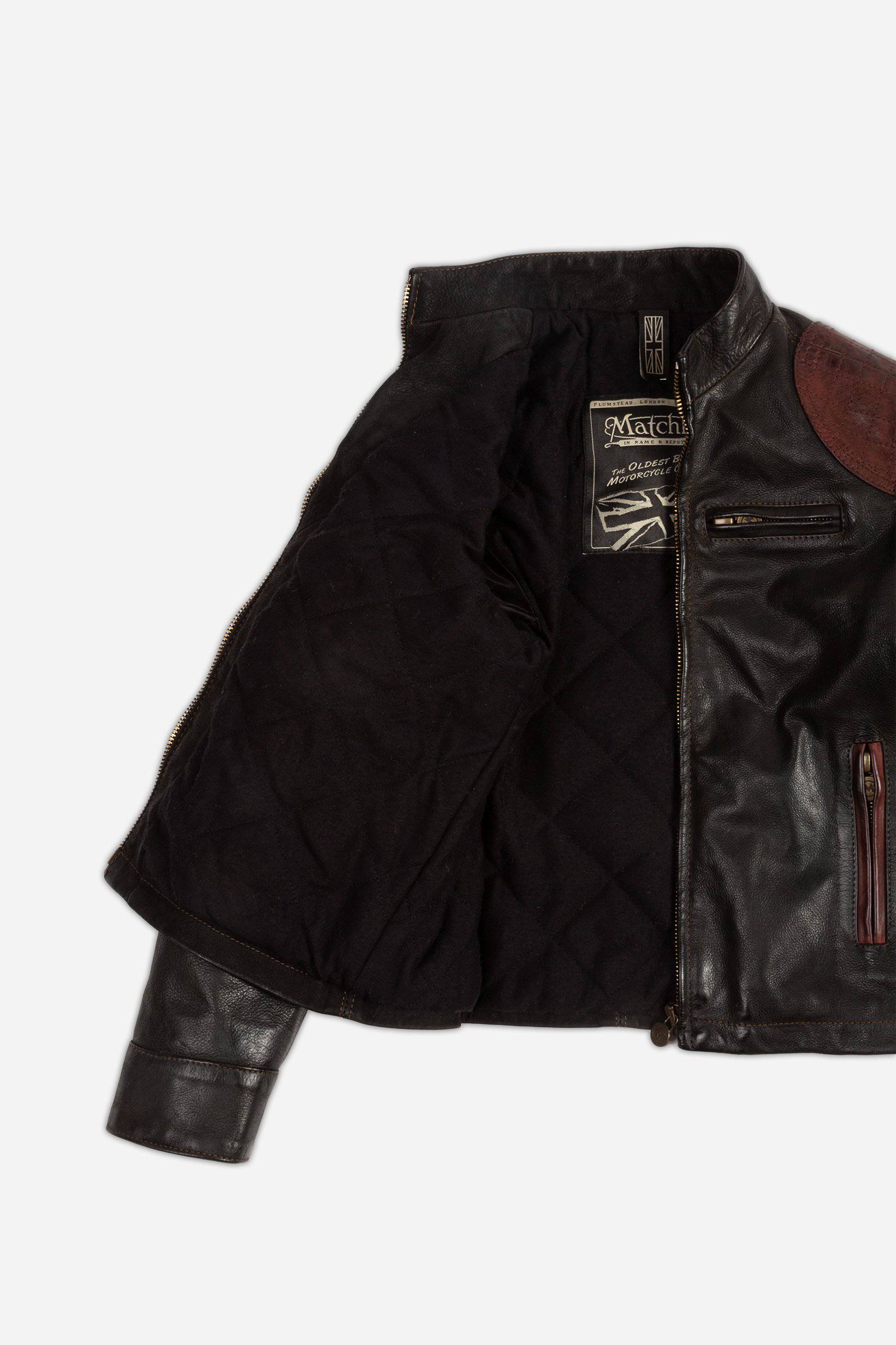 OSBORNE QUILTED BLOUSON JUNIOR BLACK - Matchless London | The Innovator since 1899