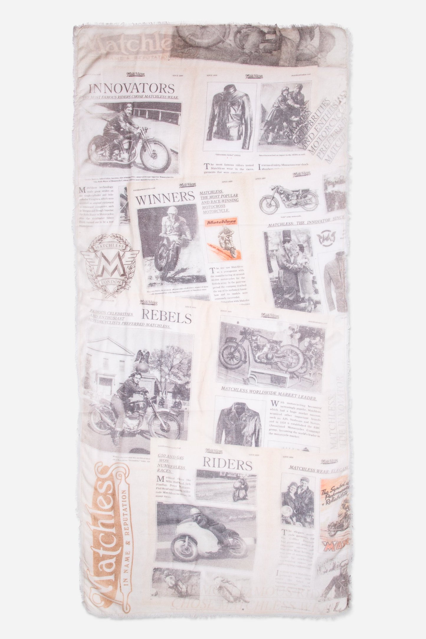 HISTORY LARGE SCARF 20W