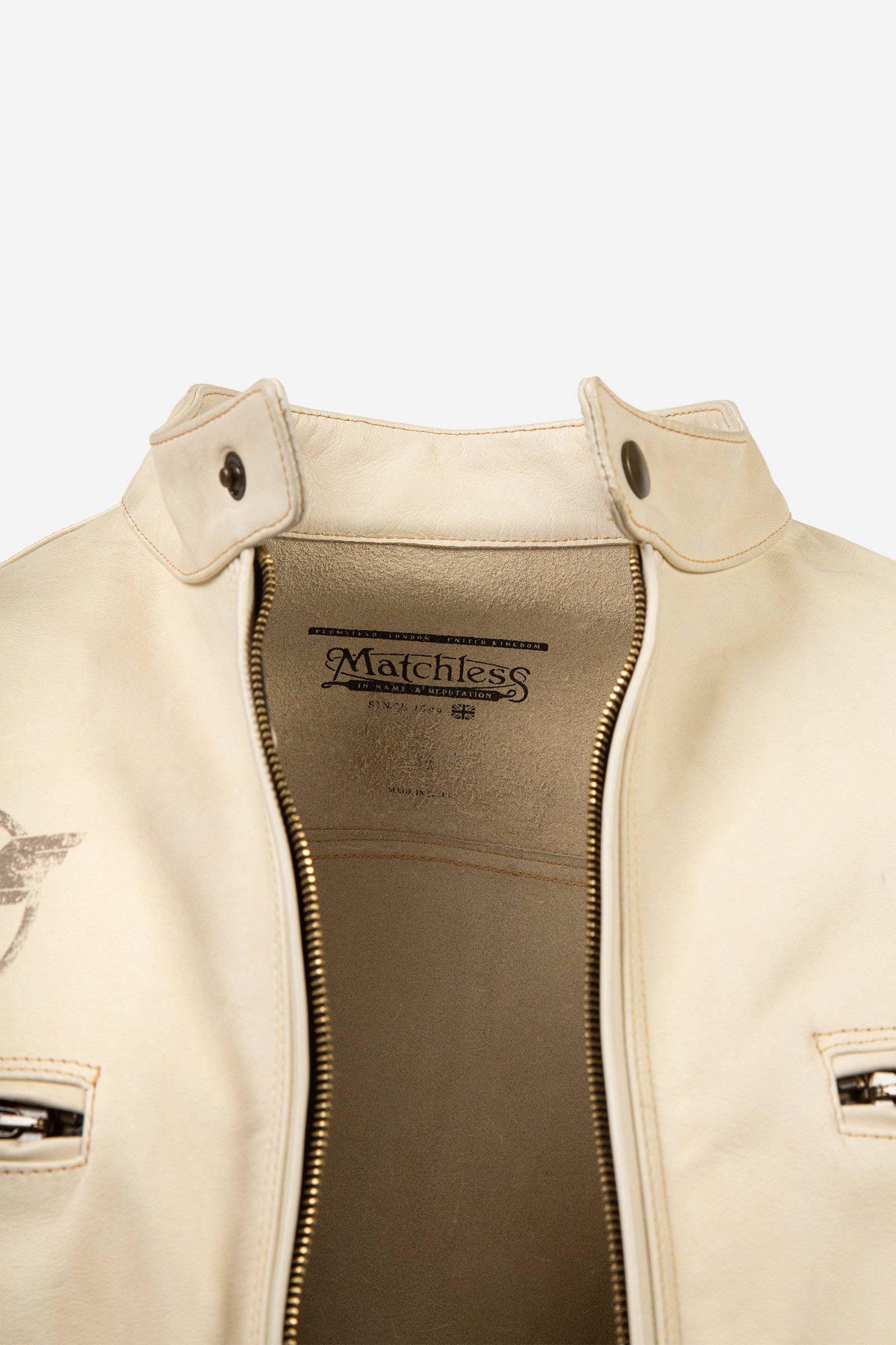 G50 JACKET MAN CREAM - Matchless London | The Innovator since 1899