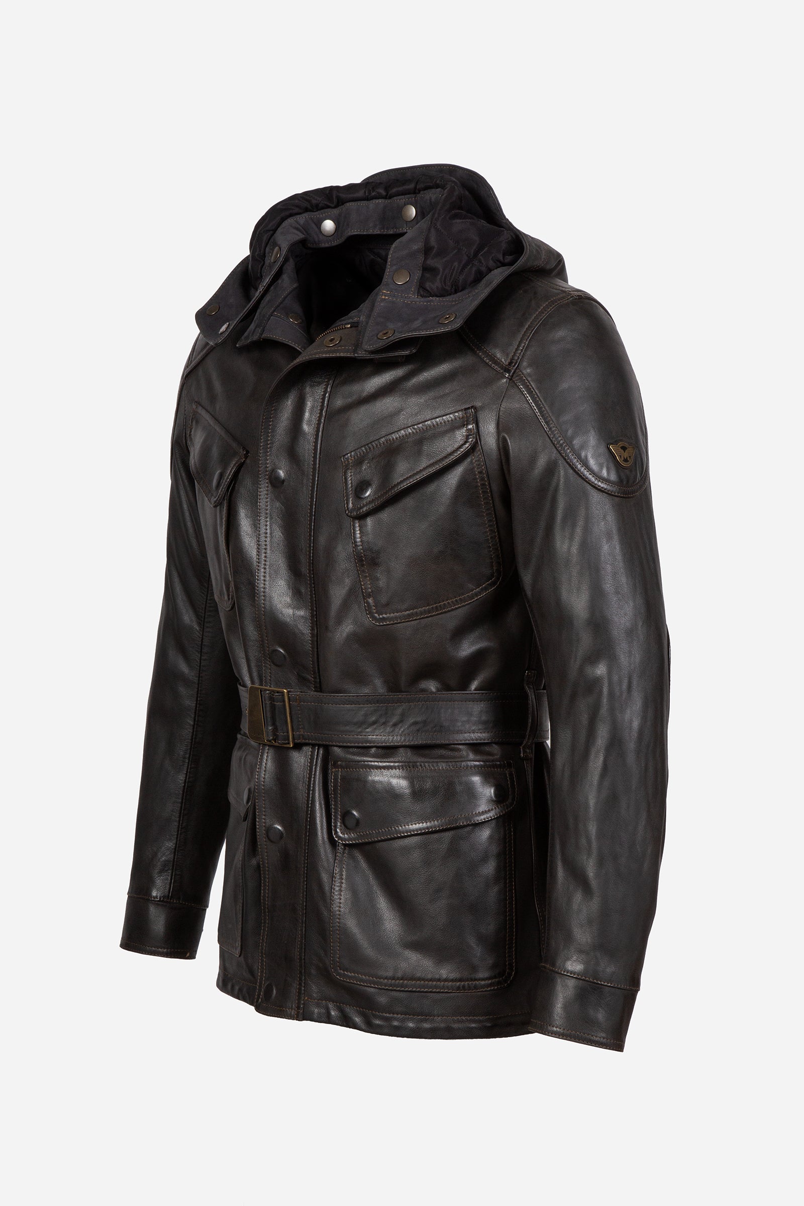 STREETFARER LEATHER JACKET W/HOOD MAN - Matchless London | The Innovator since 1899