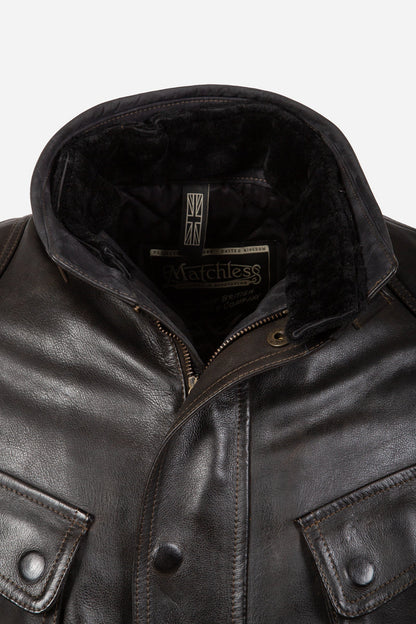 STREETFARER LEATHER JACKET W/HOOD MAN - Matchless London | The Innovator since 1899