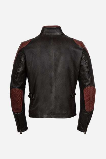 OSBORNE QUILTED BLOUSON BICOLOR BLACK - Matchless London | The Innovator since 1899