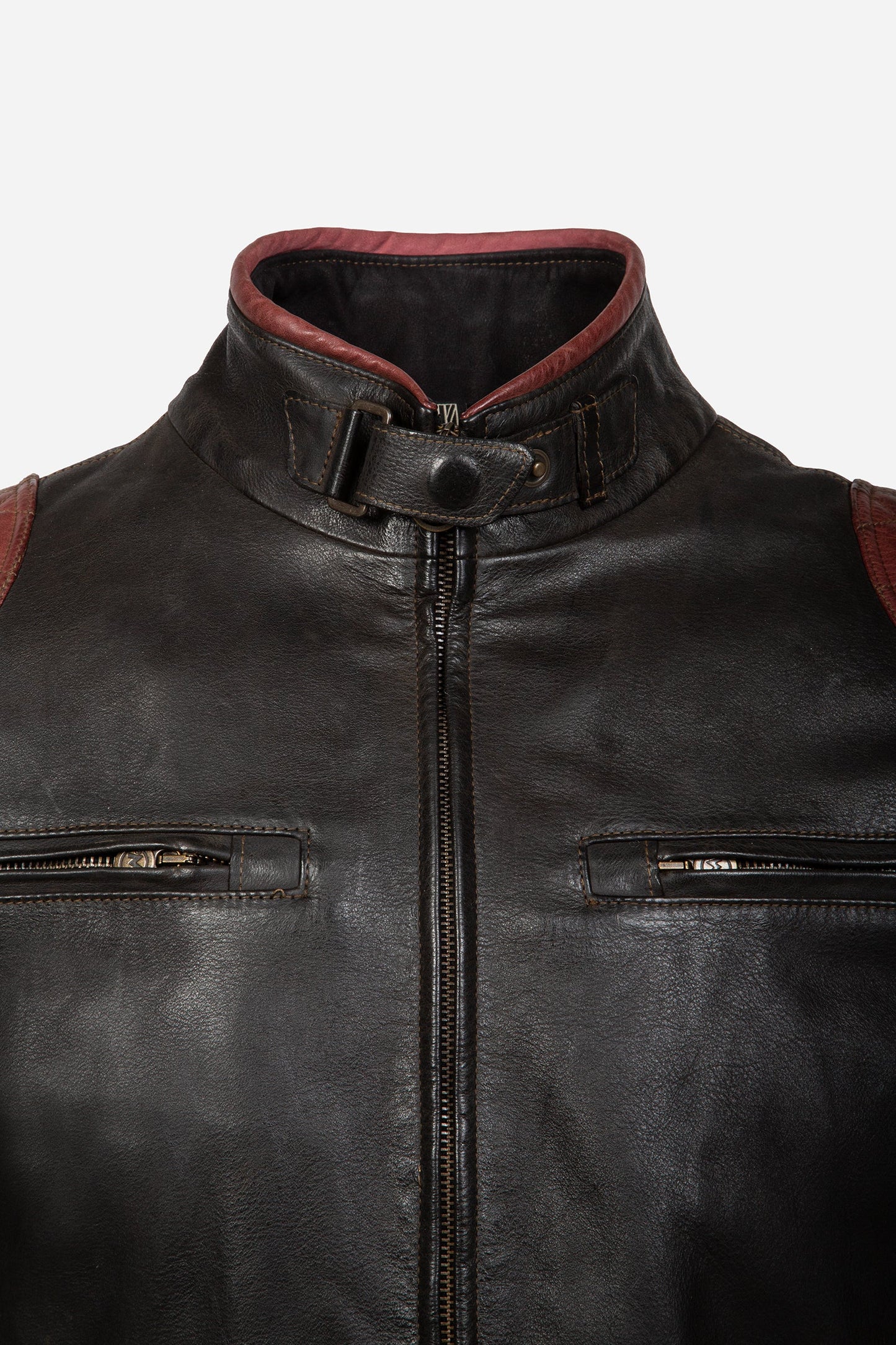 OSBORNE QUILTED BLOUSON BICOLOR BLACK - Matchless London | The Innovator since 1899