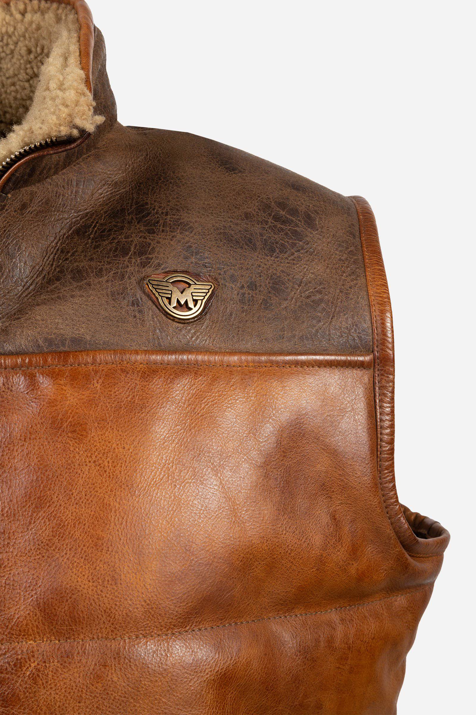 MANX LEATHER WAISTCOAT MAN - Matchless London | The Innovator since 1899