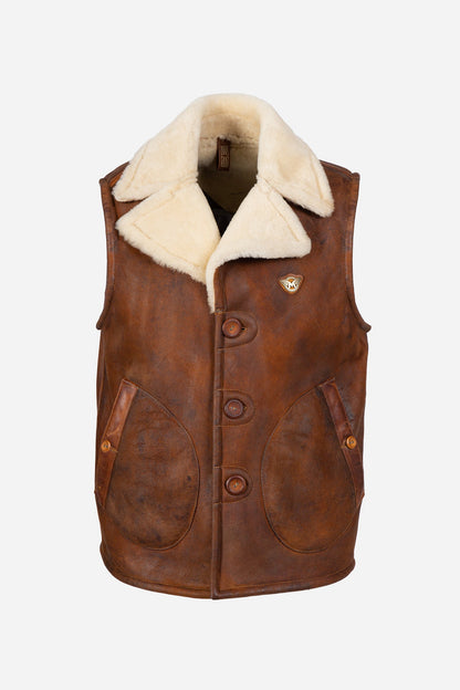 CLASSIC SHEARLING WAISTCOAT MAN - Matchless London | The Innovator since 1899