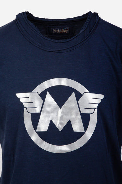 M LOGO SILVER T-SHIRT MAN - Matchless London | The Innovator since 1899