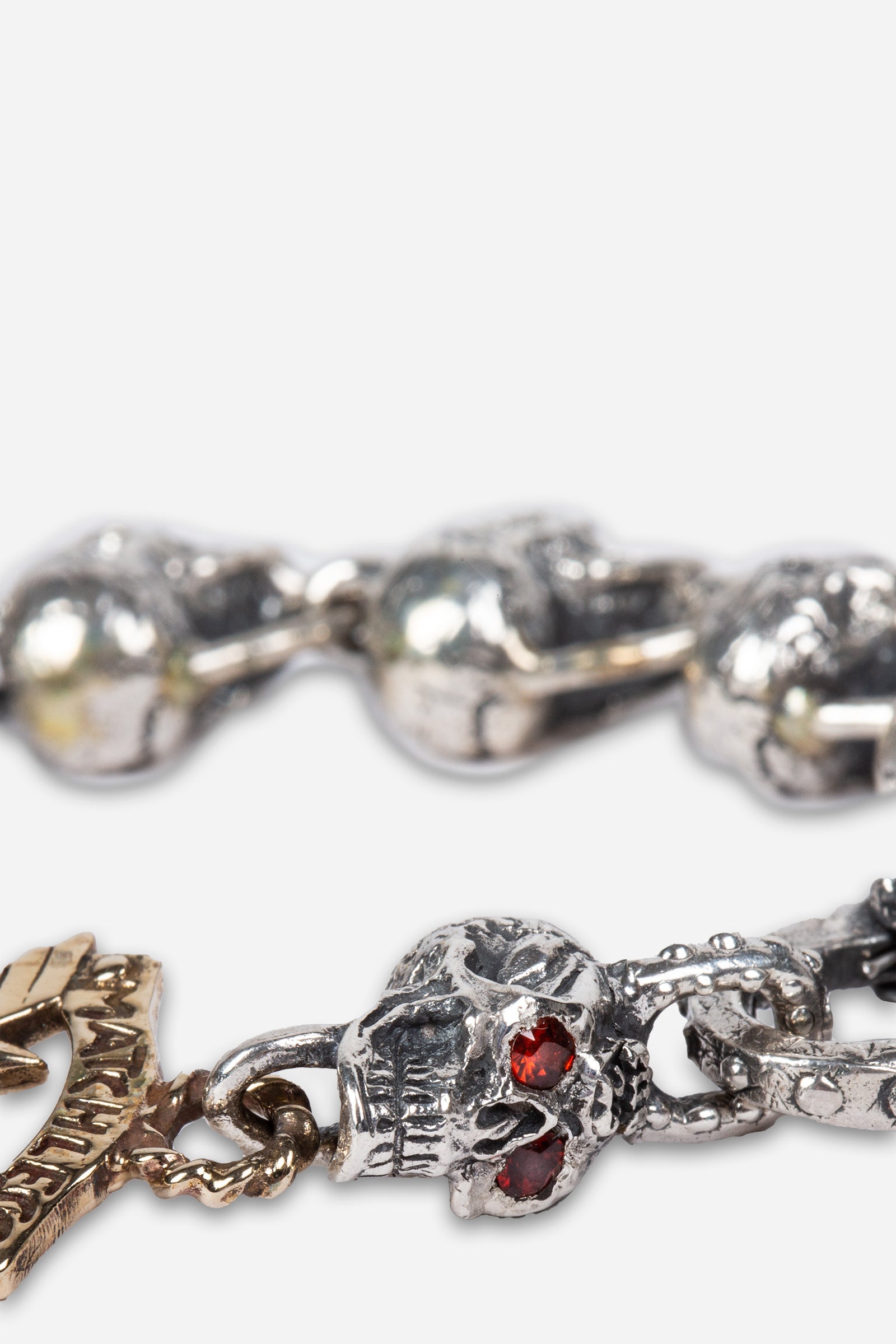 SKULL SILVER BRACELET - Matchless London | The Innovator since 1899