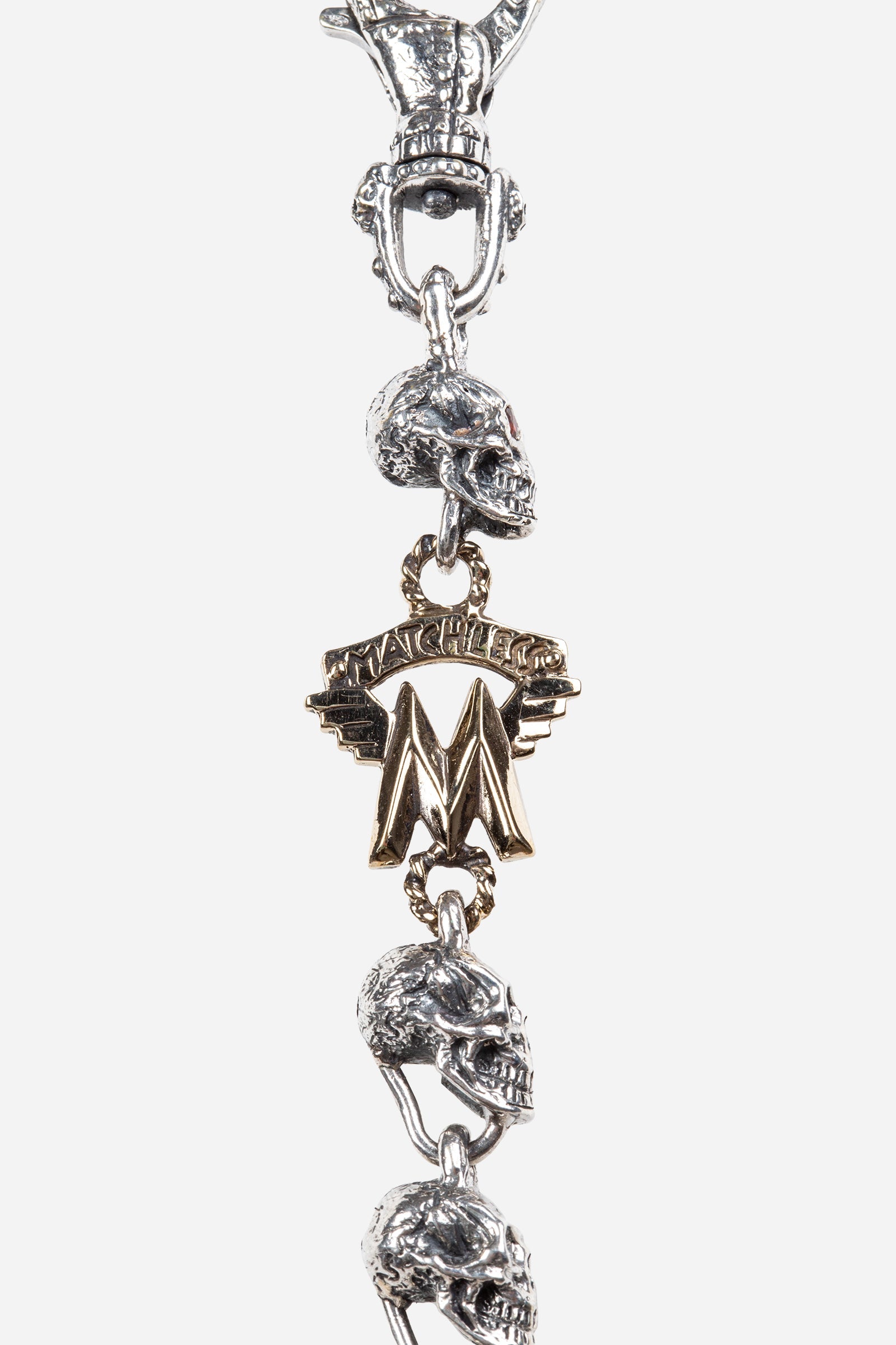 SKULL SILVER CHAIN - Matchless London | The Innovator since 1899