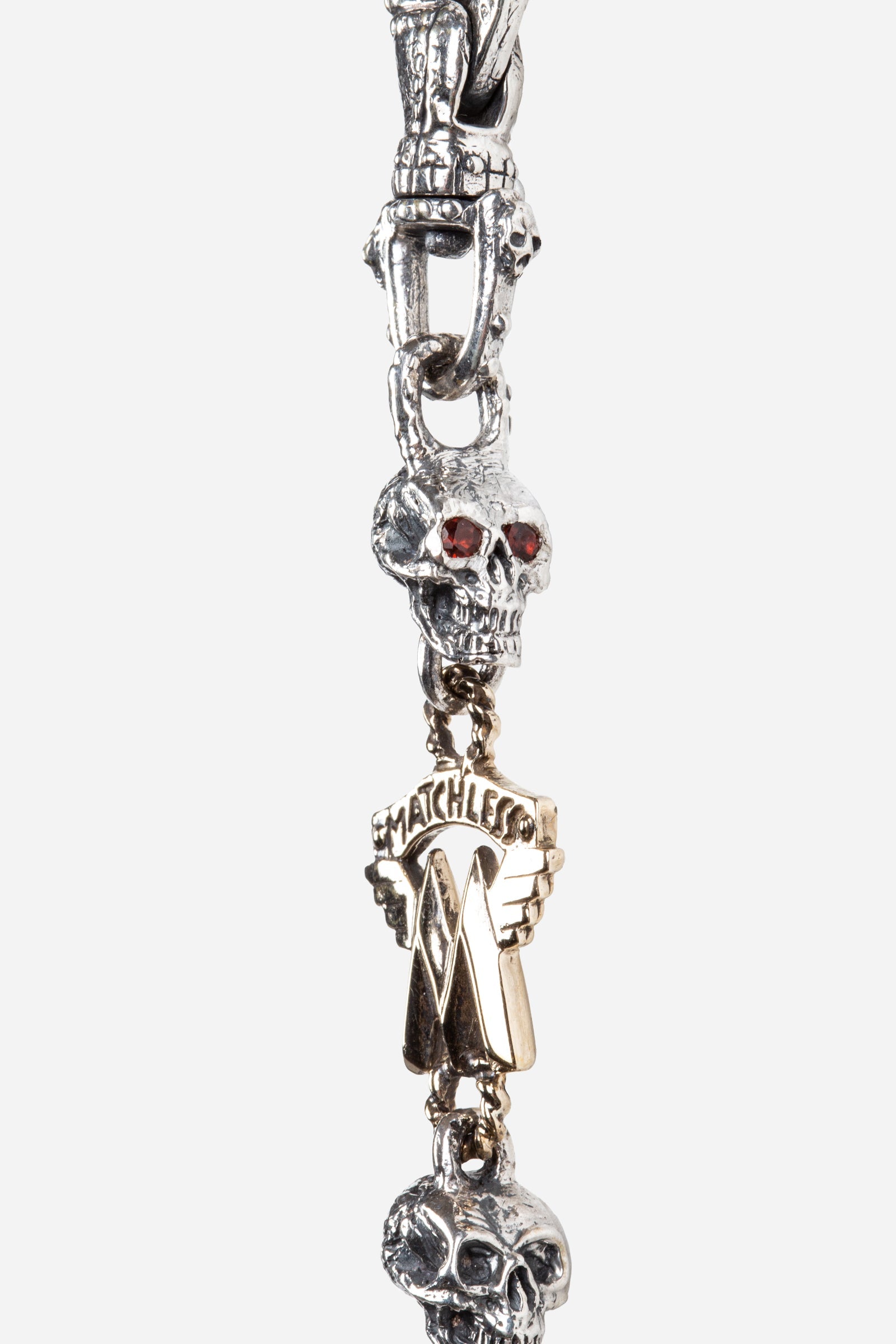 SKULL SILVER CHAIN - Matchless London | The Innovator since 1899