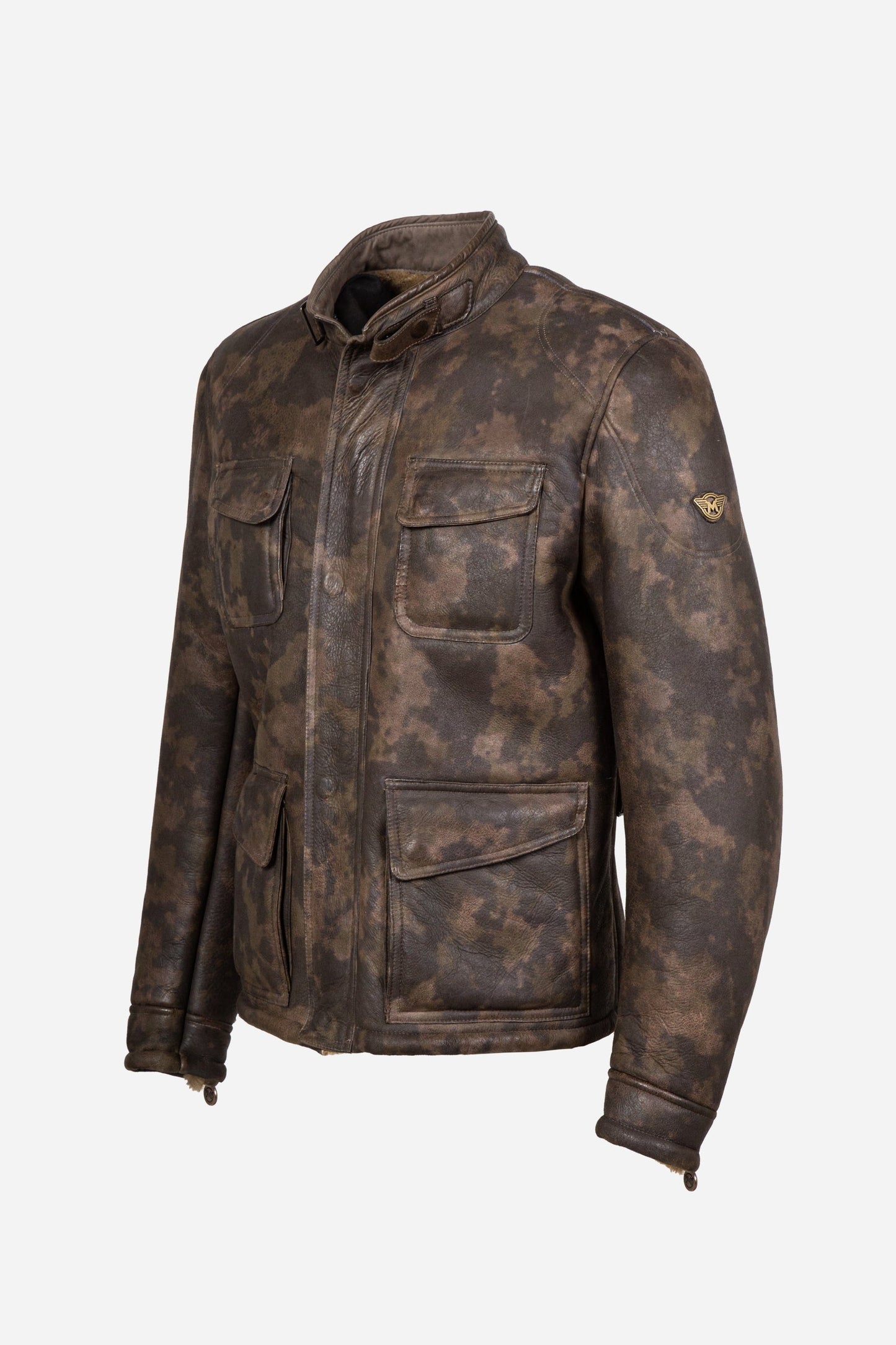 FULHAM SHEARLING JACKET CAMOUFLAGE MAN - Matchless London | The Innovator since 1899