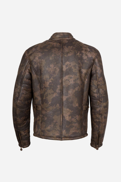 FULHAM SHEARLING JACKET CAMOUFLAGE MAN - Matchless London | The Innovator since 1899