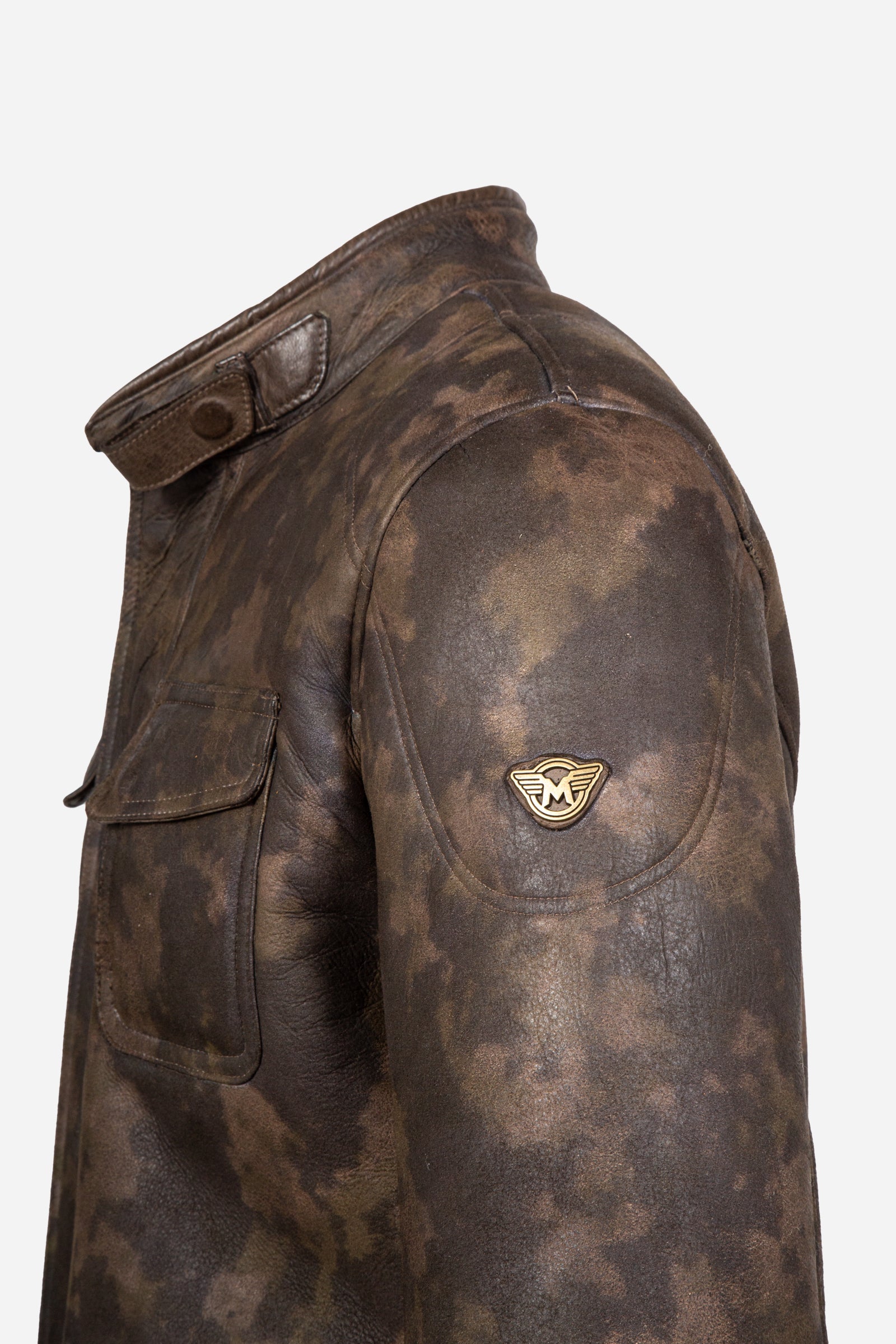 FULHAM SHEARLING JACKET CAMOUFLAGE MAN - Matchless London | The Innovator since 1899