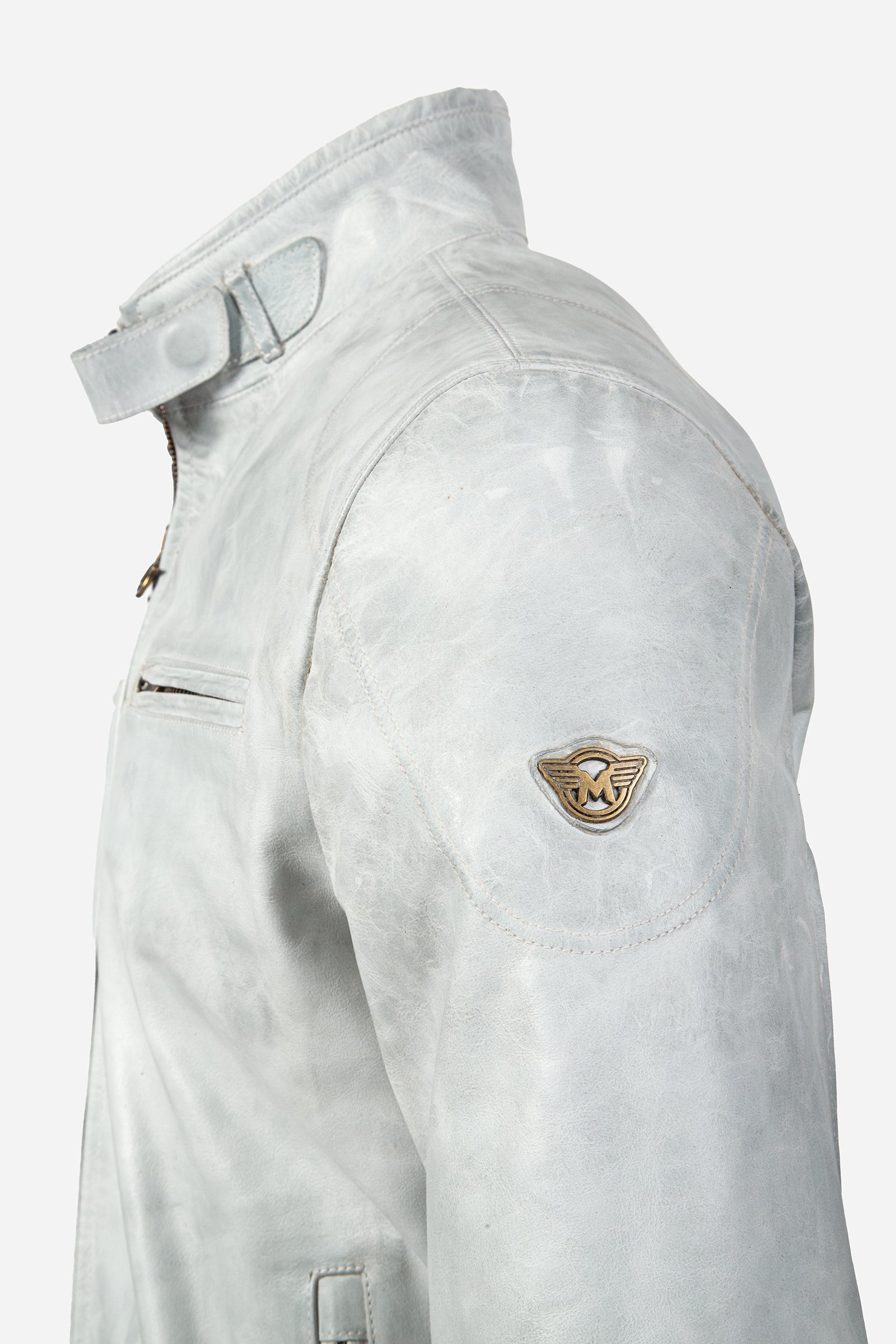 OSBORNE SERIES 5 BLOUSON WHITE MAN - Matchless London | The Innovator since 1899