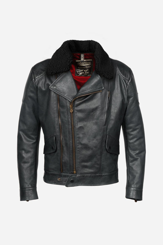 NEW WILD ONE BLOUSON W/DETACHABLE COLLAR - Matchless London