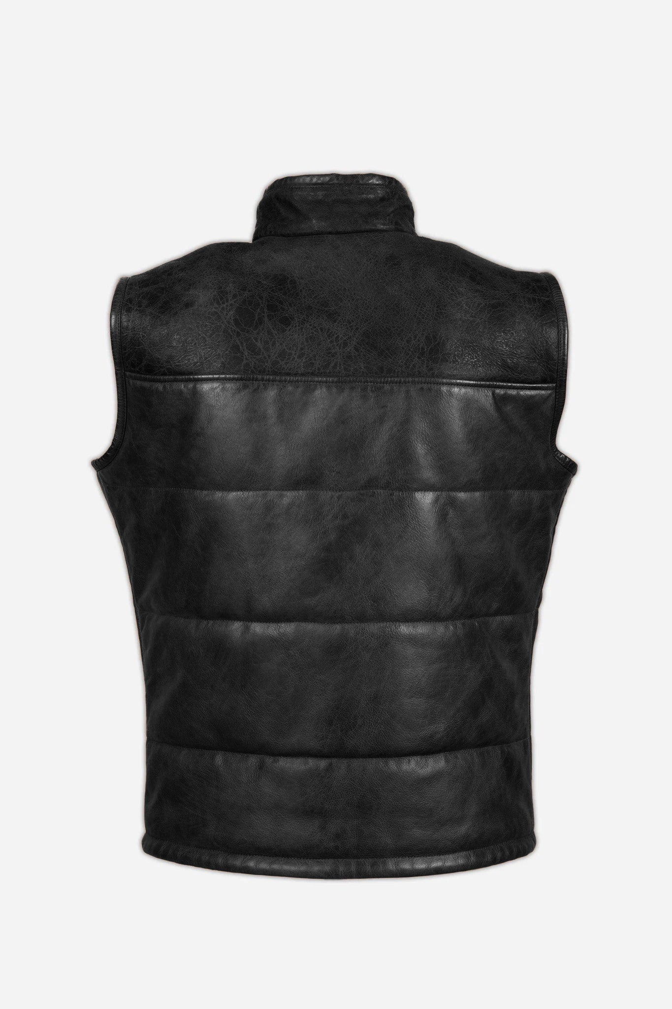 NEW MANX LEATHER WAISTCOAT MAN